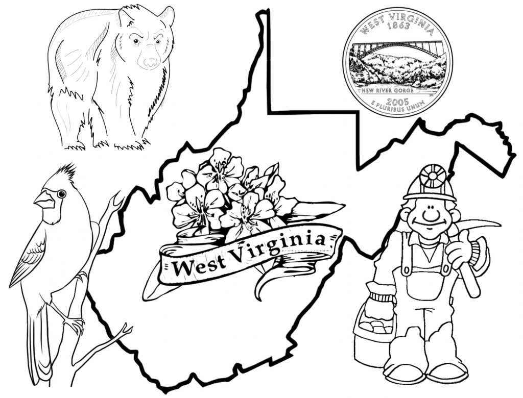 virginia coloring pages